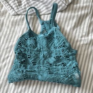 FREE PEOPLE MOVEMENT Crochet Crop Tops